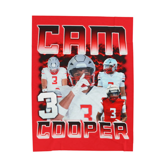Cam Cooper 60"-80" Plush Blanket