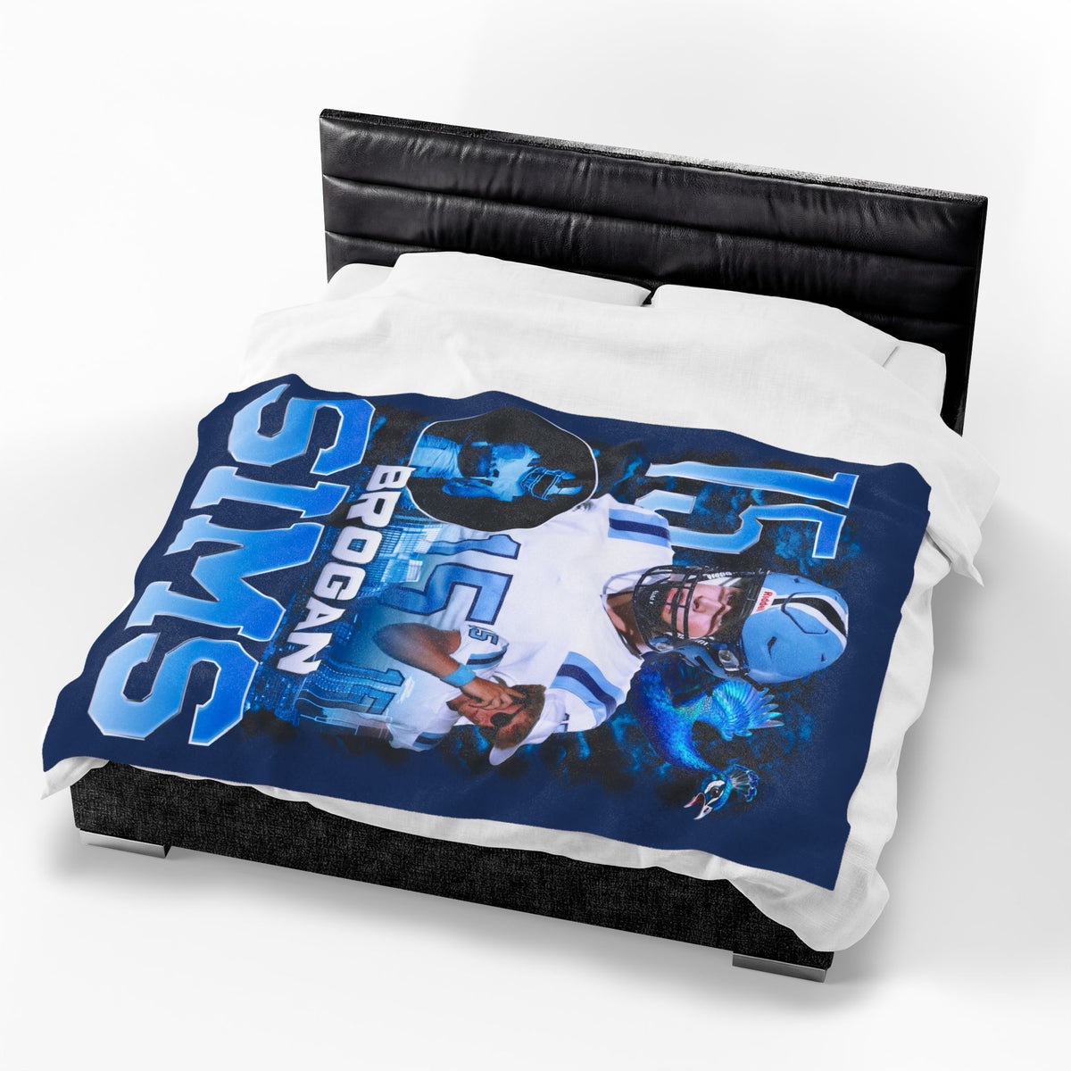 Brogan Sims 60"-80" Plush Blanket