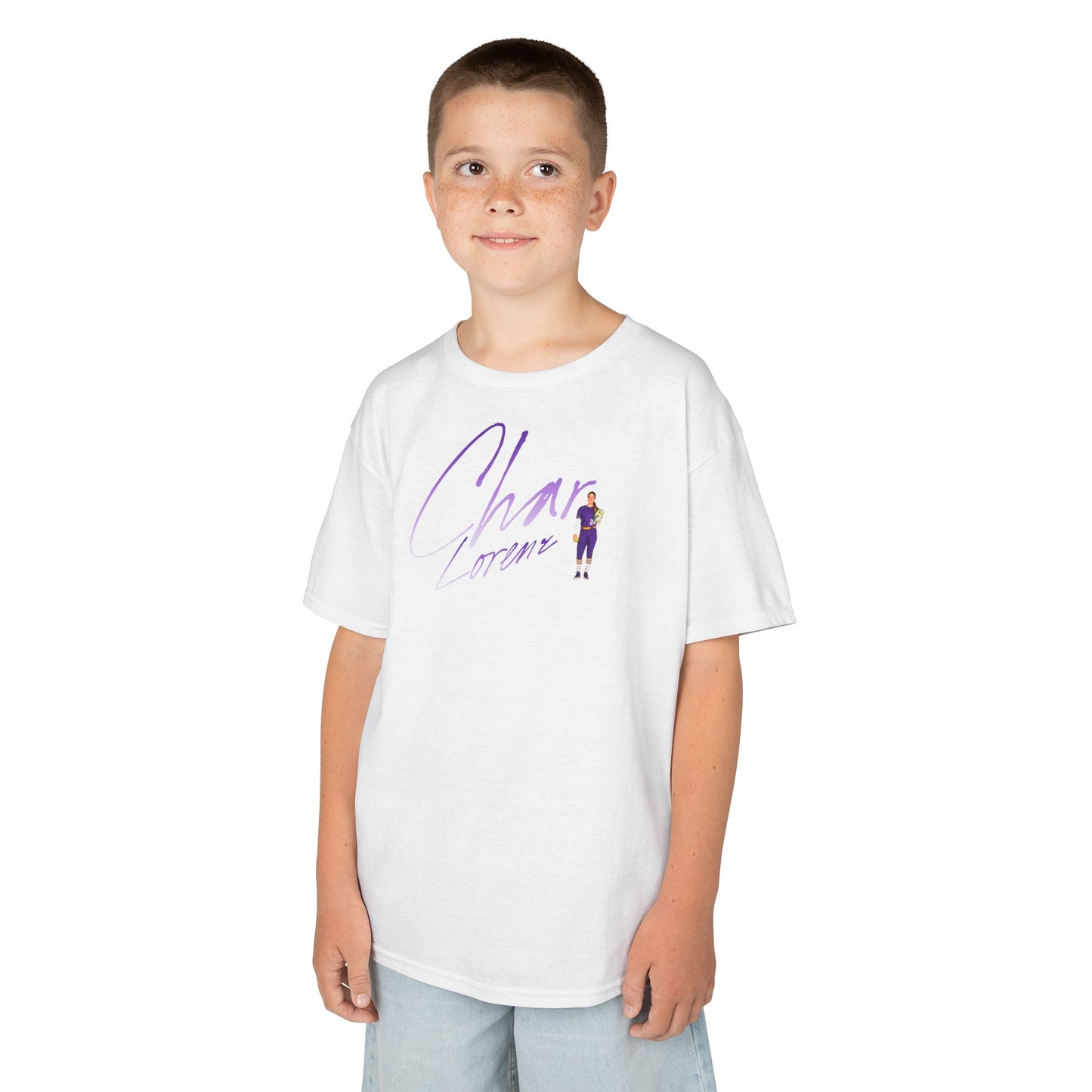 Char Lorenz Cursive Kids Tee