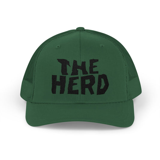 The Herd Green Snapback Trucker Cap