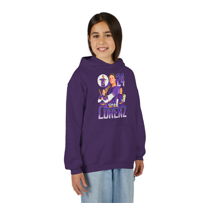 Char Lorenz Name & Number Combo Kids Hoodie