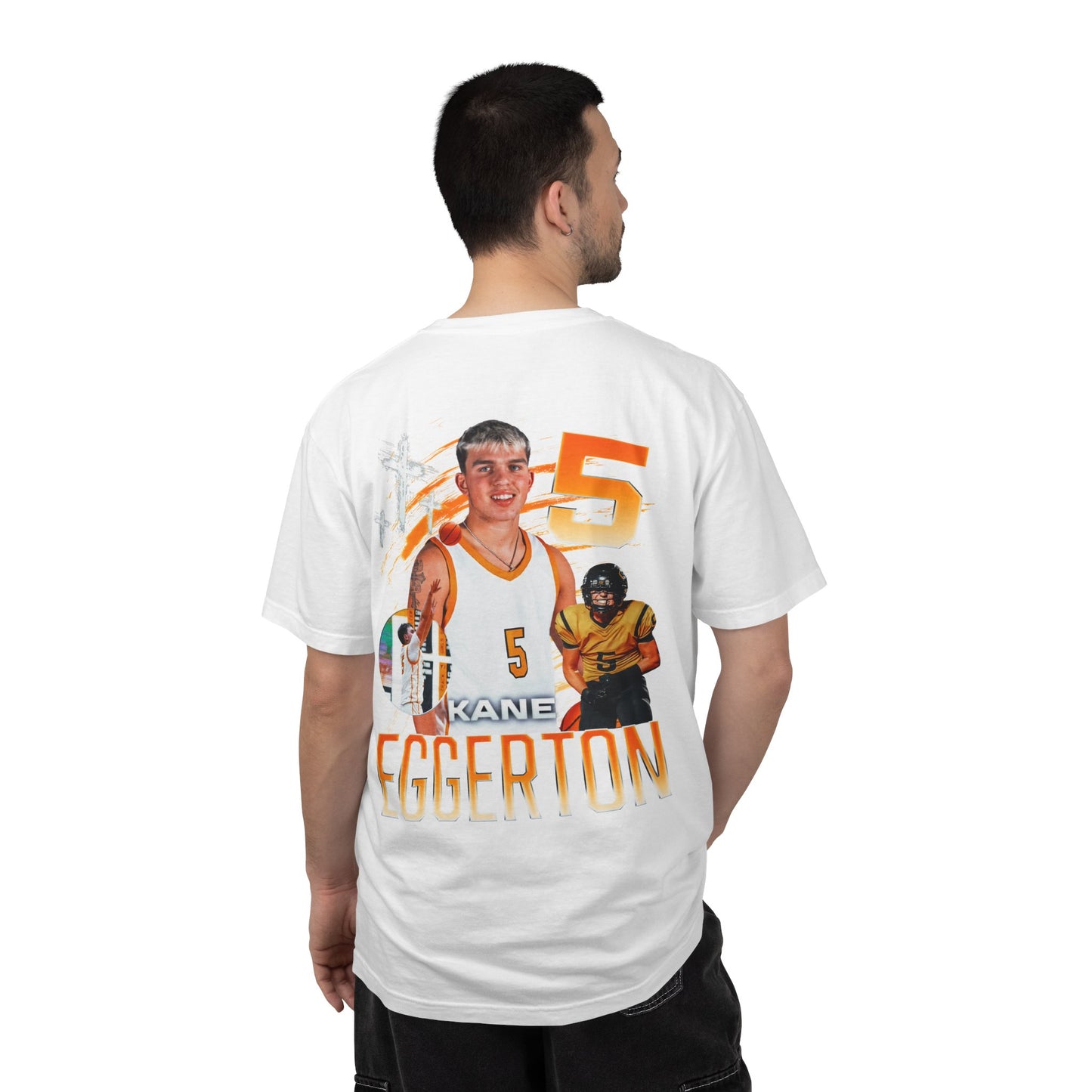 Kane Eggerton Logo Front & Back Premium Tee