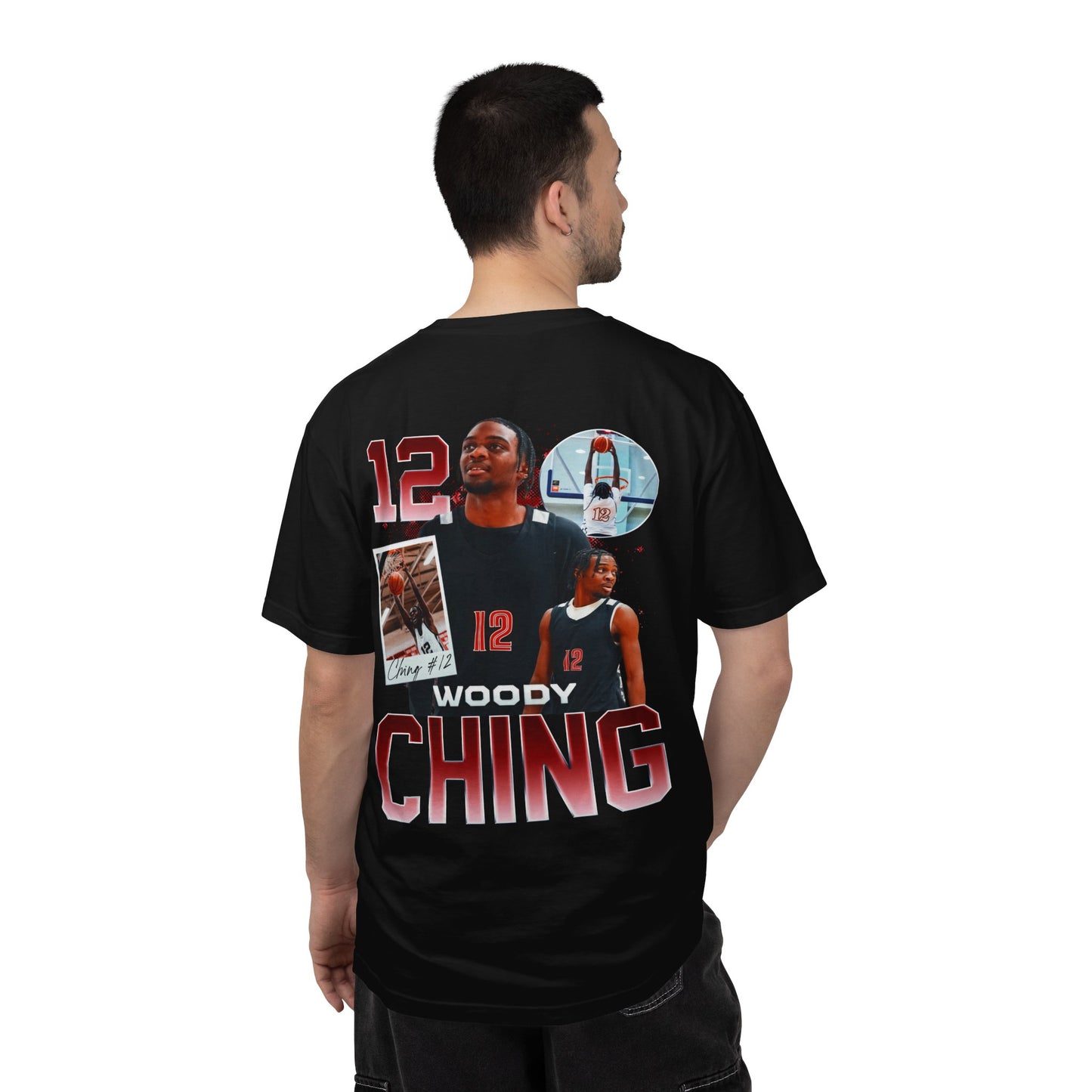 Woody Ching Logo Front & Back Premium Tee