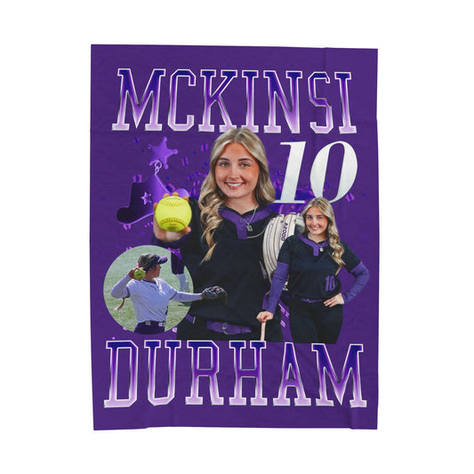 Mckinsi Durham 60"-80" Plush Blanket