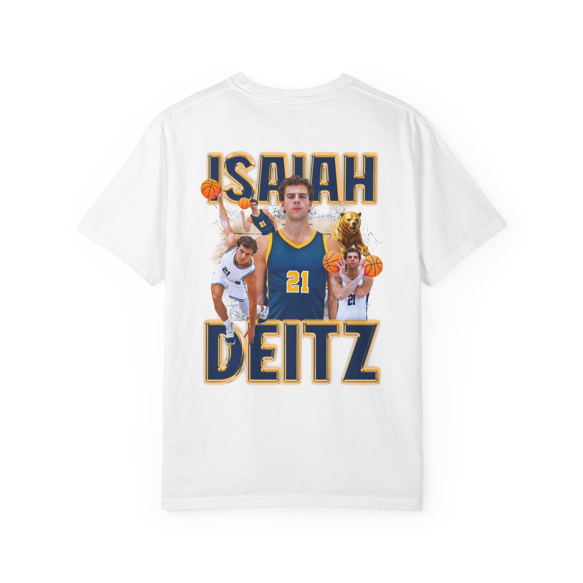 Isaiah Deitz Logo Front & Back Premium Tee