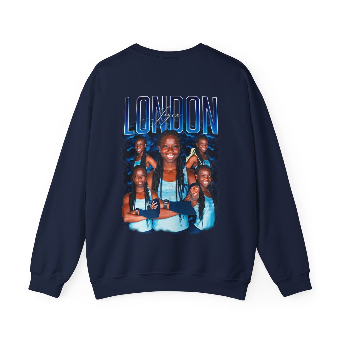 Joyce London Logo Front & Back Crewneck