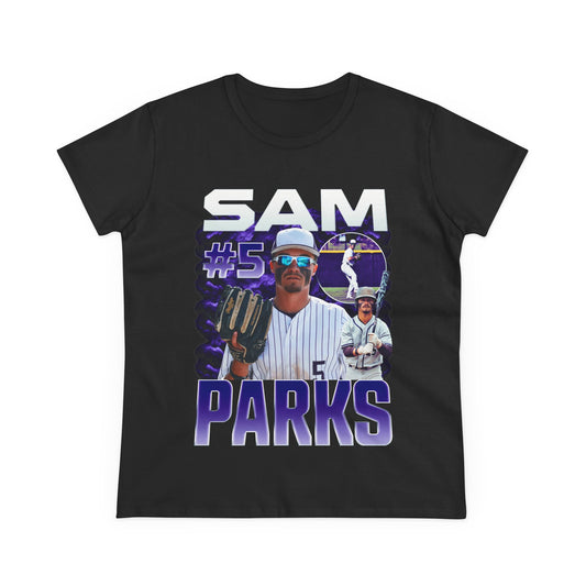 Sam Parks White & Colored Combo Women's Tee