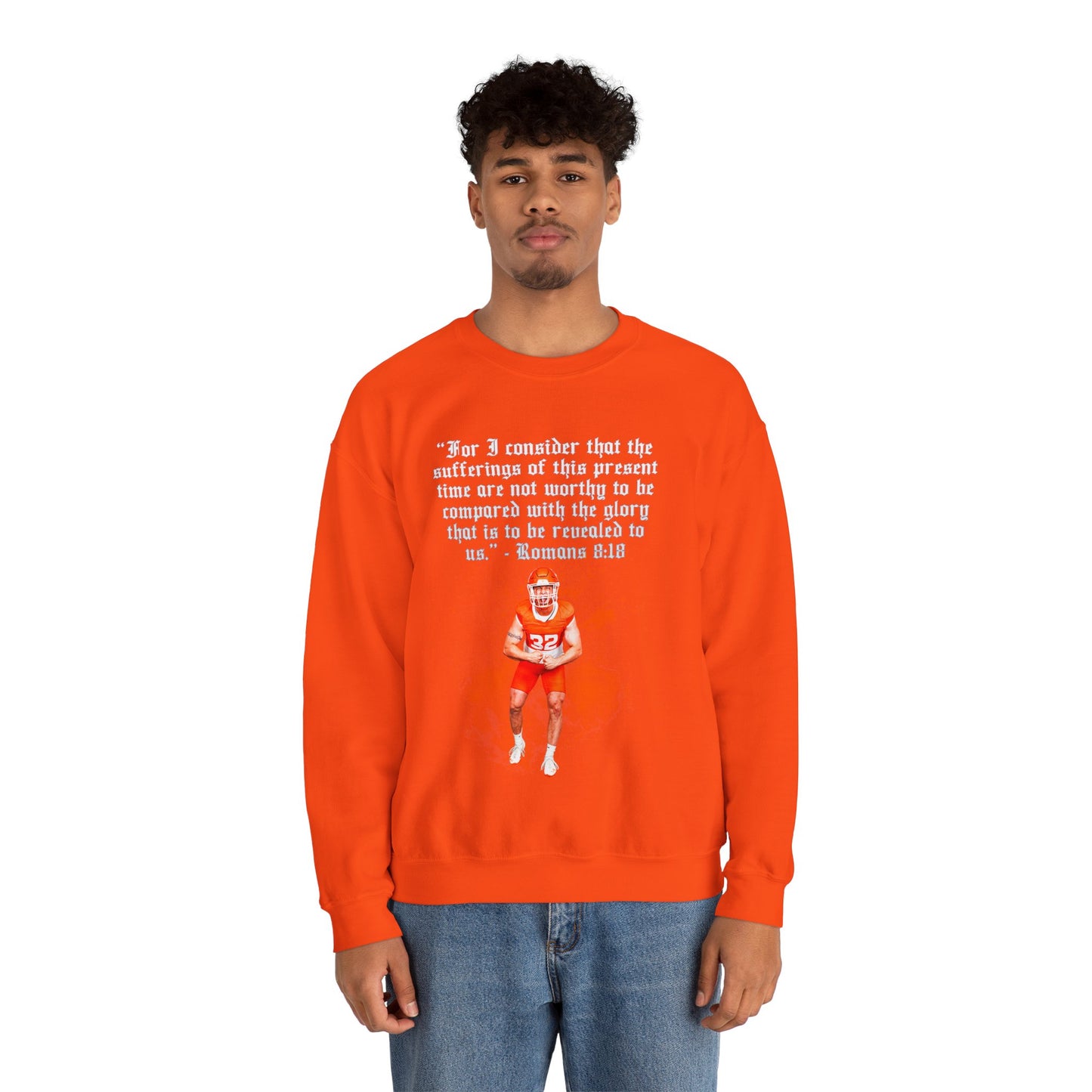 Kade Houston Featured Quote Crewneck Sweatshirt