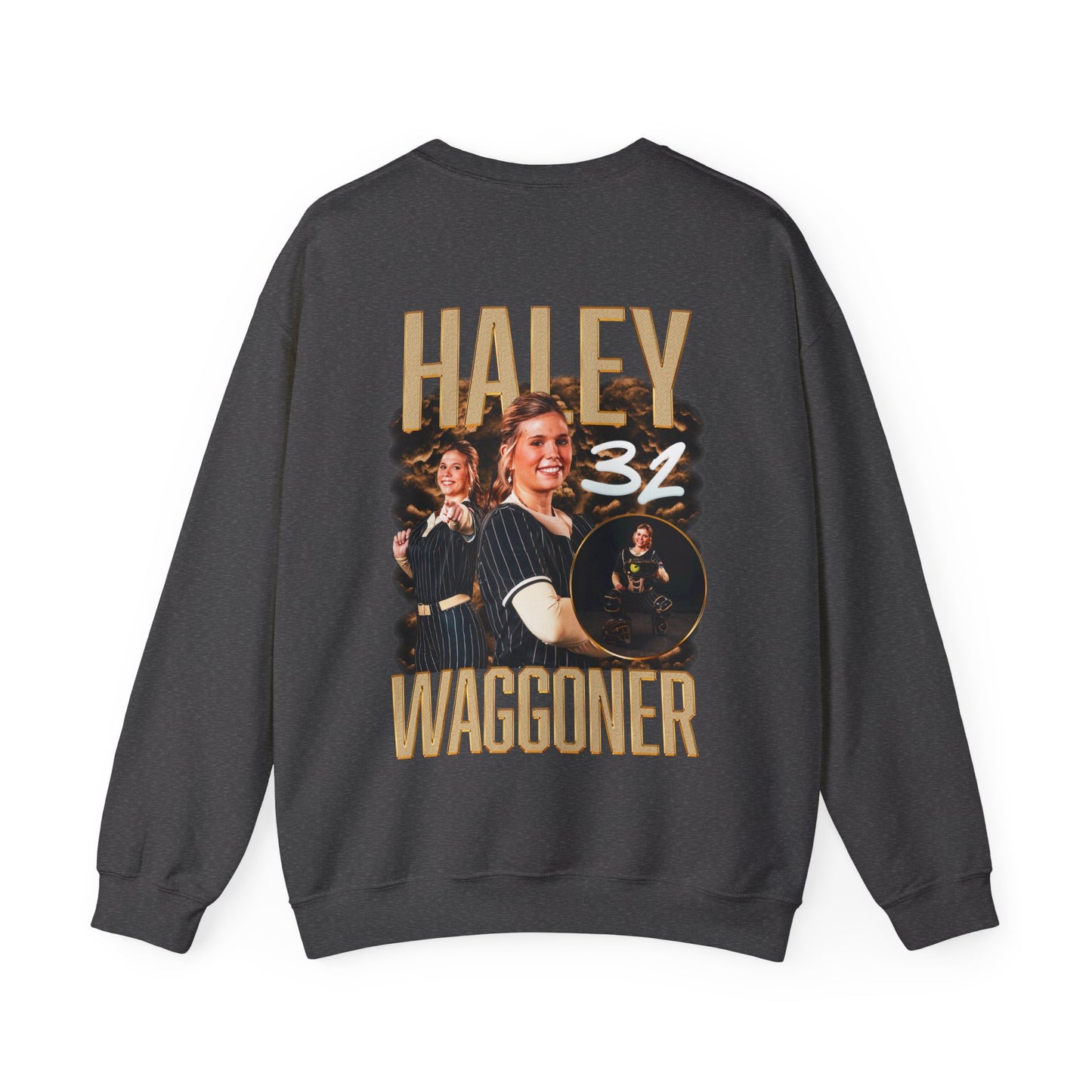 Haley Waggoner Logo Front & Back Crewneck