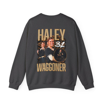 Haley Waggoner Logo Front & Back Crewneck