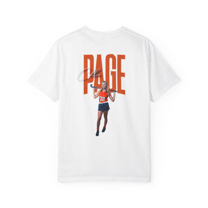 Chloe Page Logo Front & Back Premium Tee