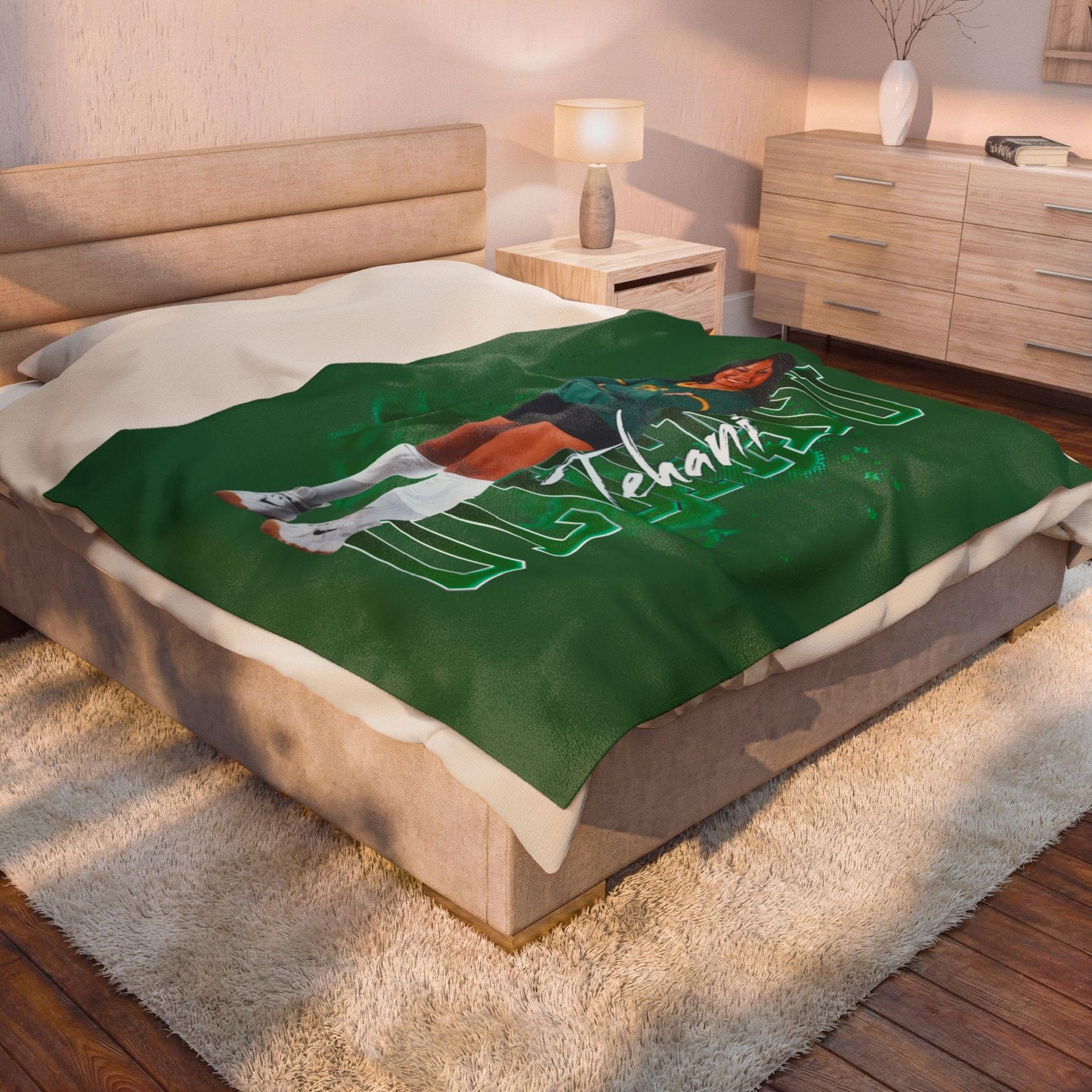 Tehani Ulufatu 60"-80" Plush Blanket