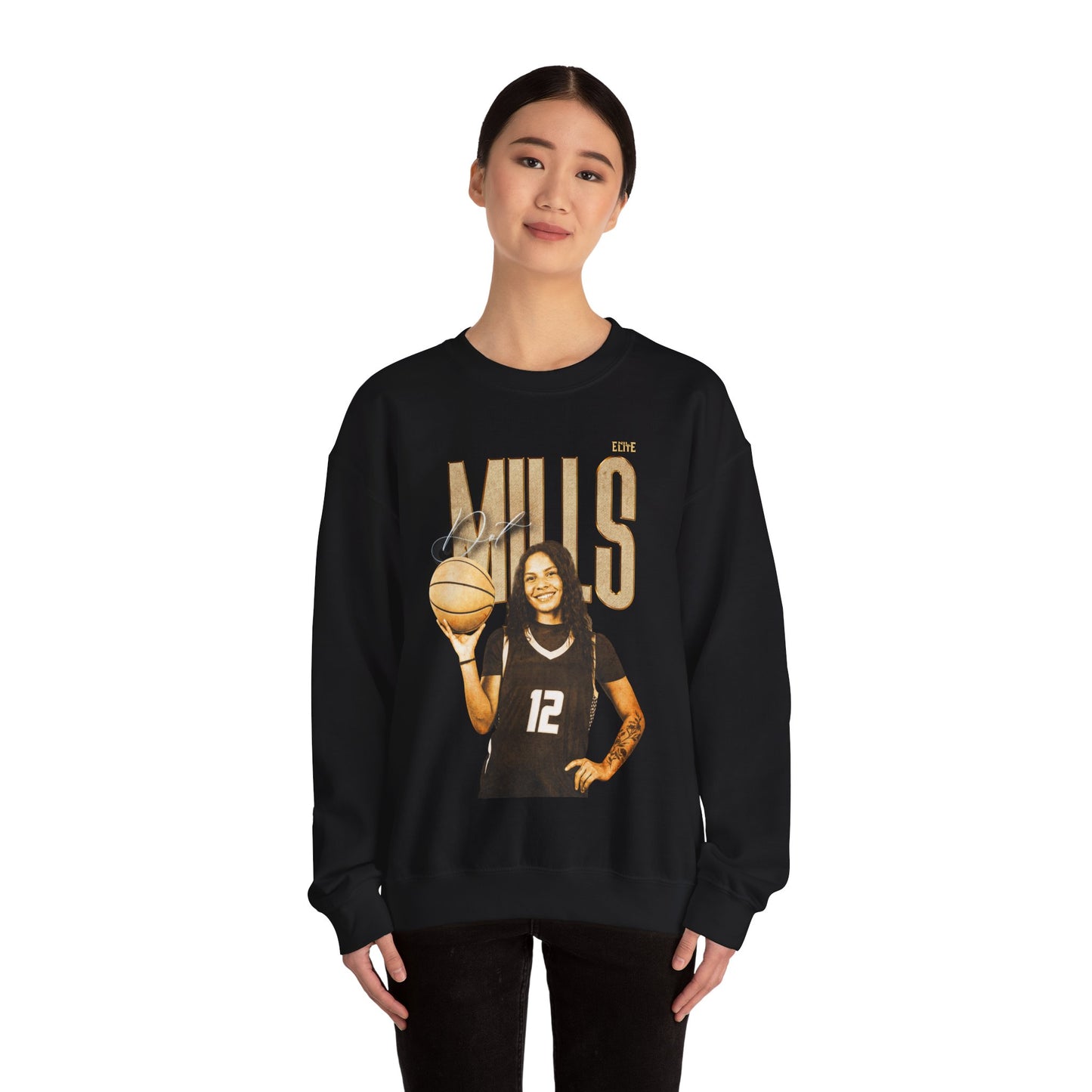 Dot Mills Faded Glory Crewneck Sweatshirt