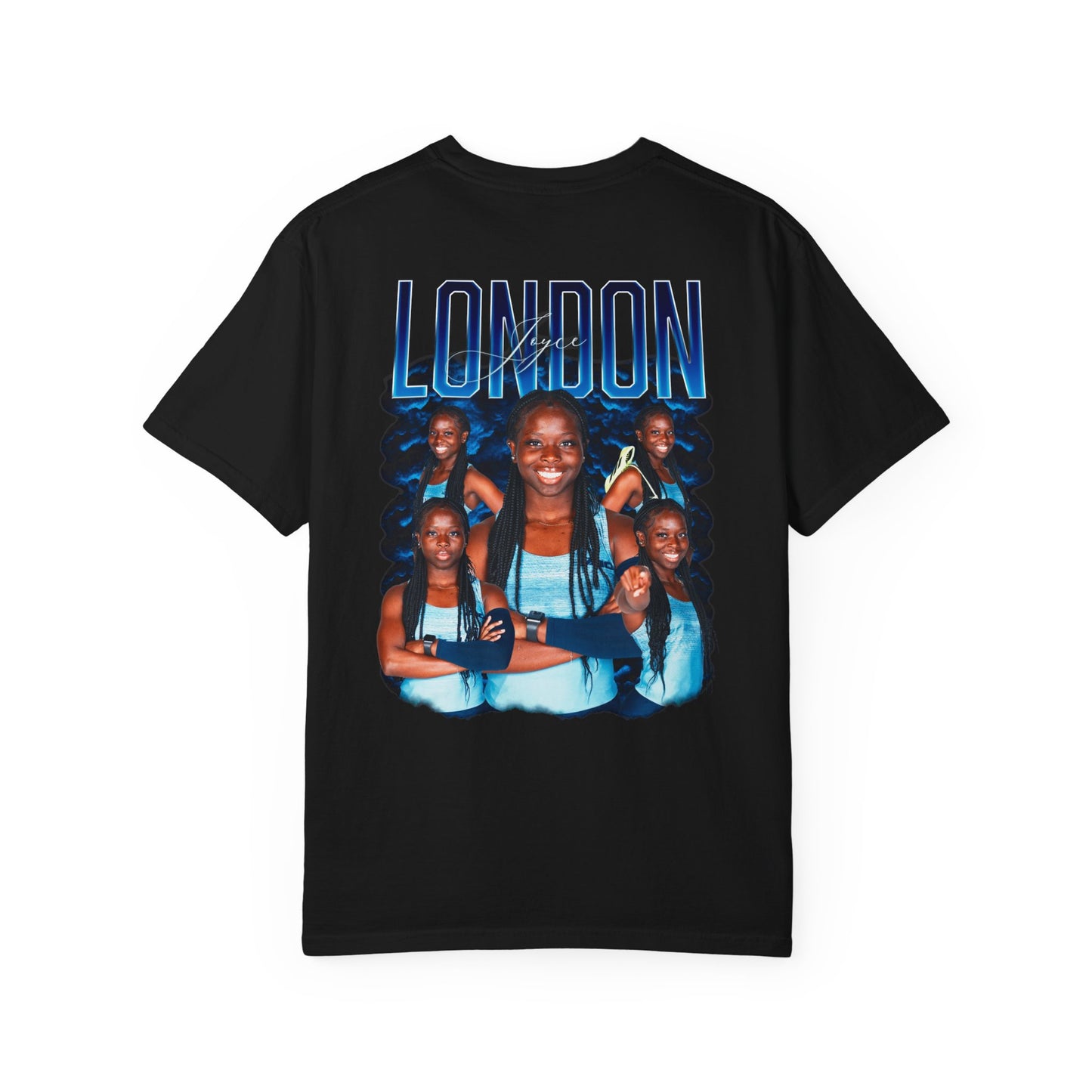 Joyce London Logo Front & Back Premium Tee