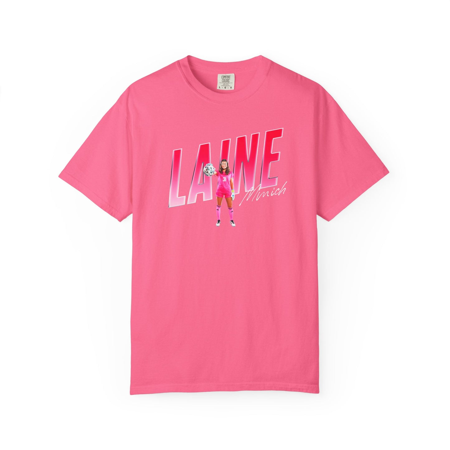 Laine Minich Cursive Combo Colored Premium Tee