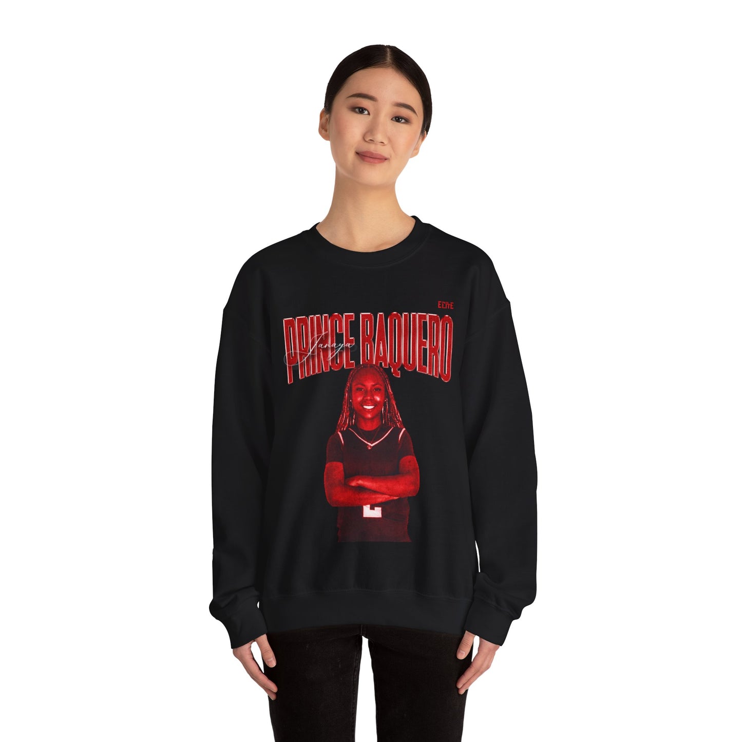 Janaya Prince Baquero Faded Glory Crewneck Sweatshirt