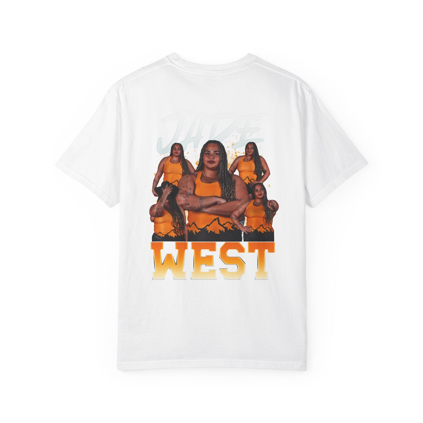 Jade West Logo Front & Back Premium Tee