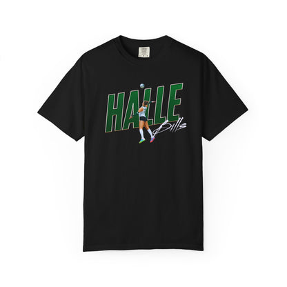 Halle Bills Cursive Combo Colored Premium Tee