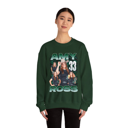 Amy Ross Single Color Combo Crewneck Sweatshirt