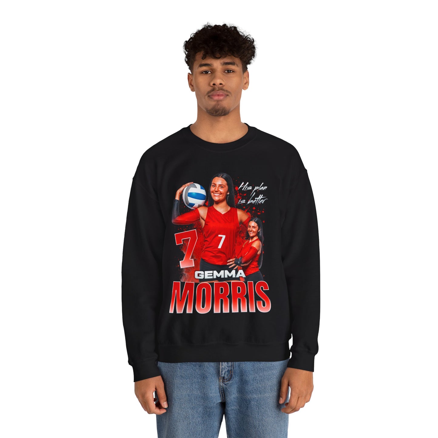 Gemma Morris Featured Quote Crewneck Sweatshirt
