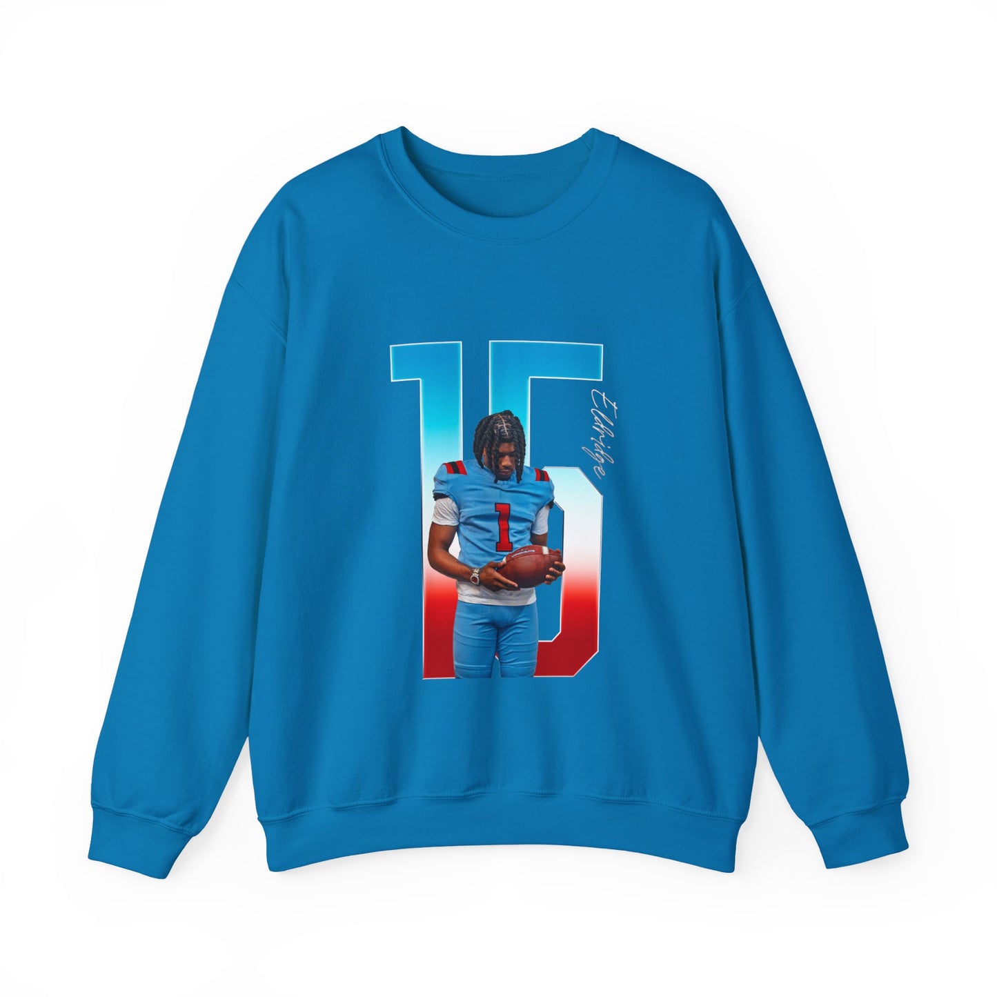 Tyrell Eldridge Player Icon Number Crewneck Sweatshirt