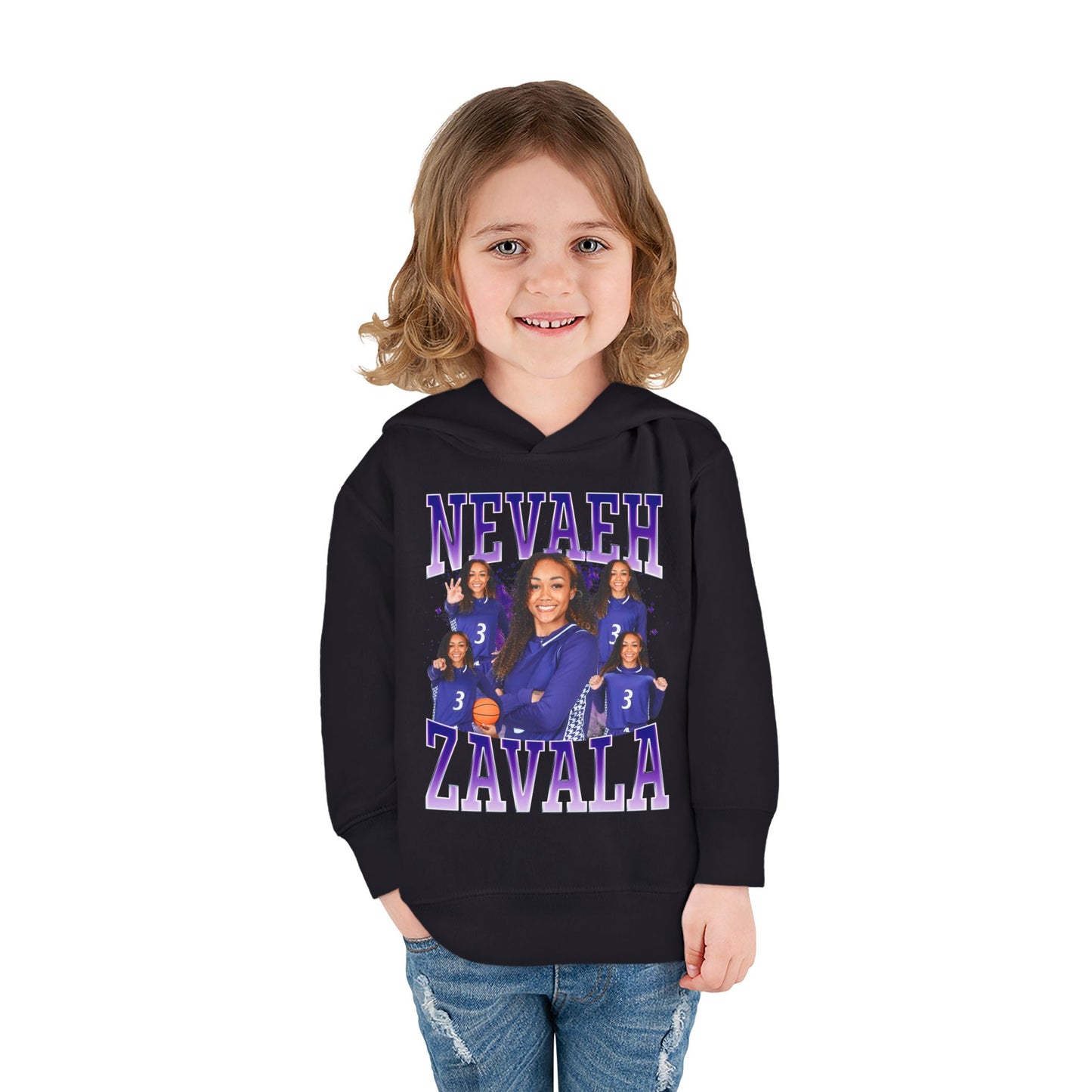 Nevaeh Zavala Toddler Pullover Hoodie