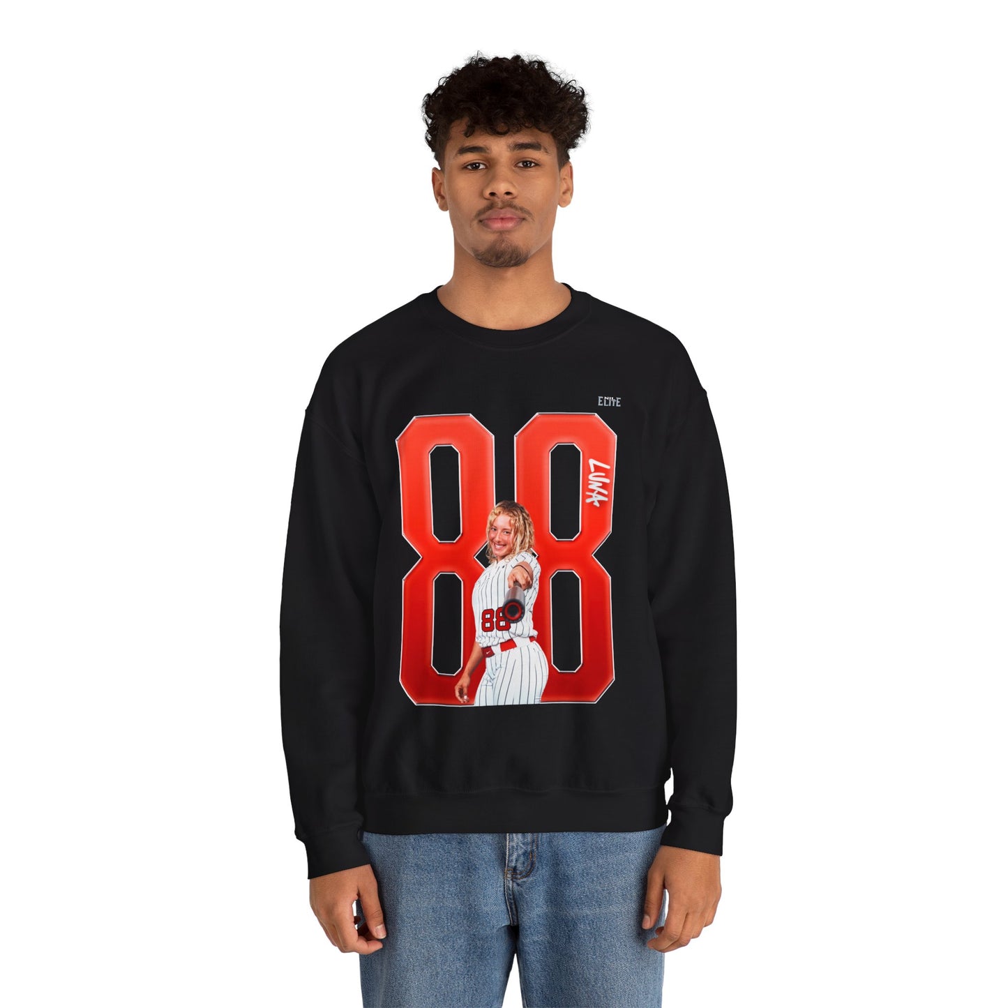 Soleil Luna Player Icon Crewneck Sweatshirt
