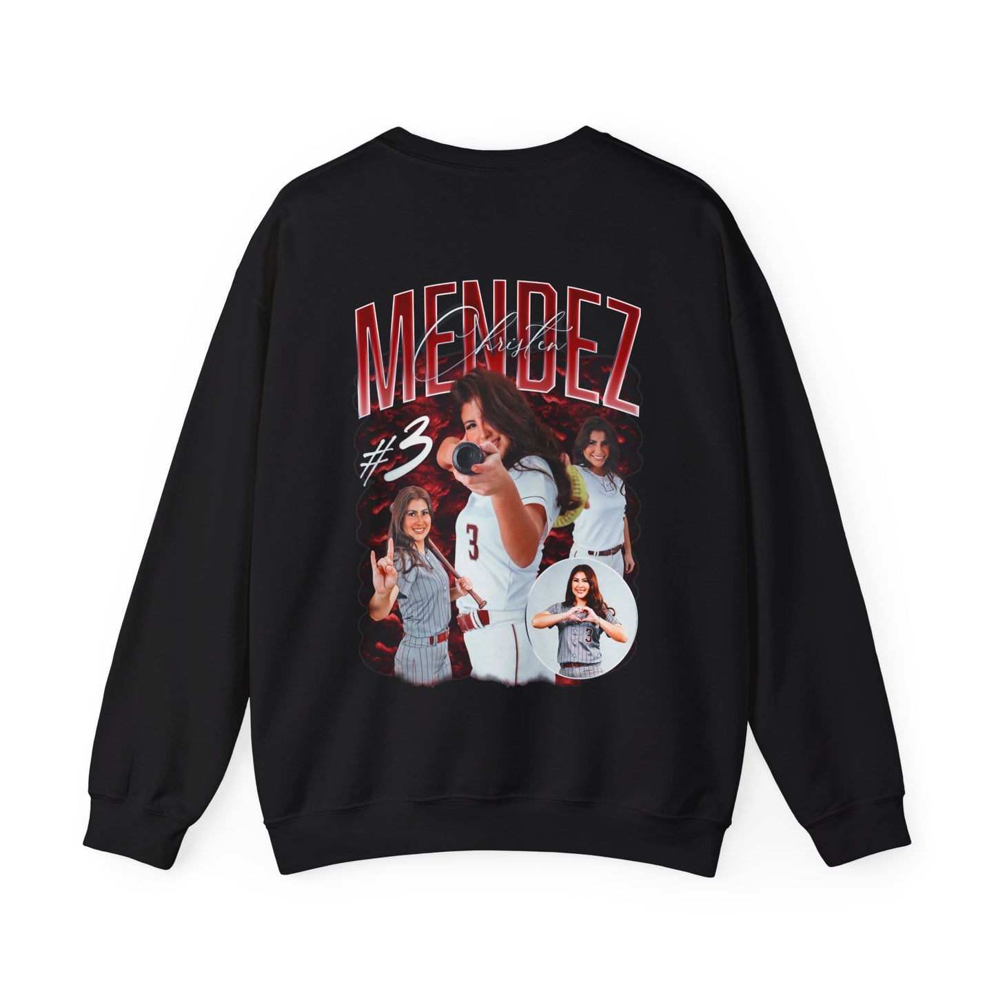 Christen Mendez Logo Front & Back Crewneck