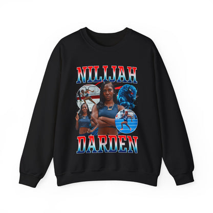 Nilijah Darden Colored & White Combo Crewneck Sweatshirt