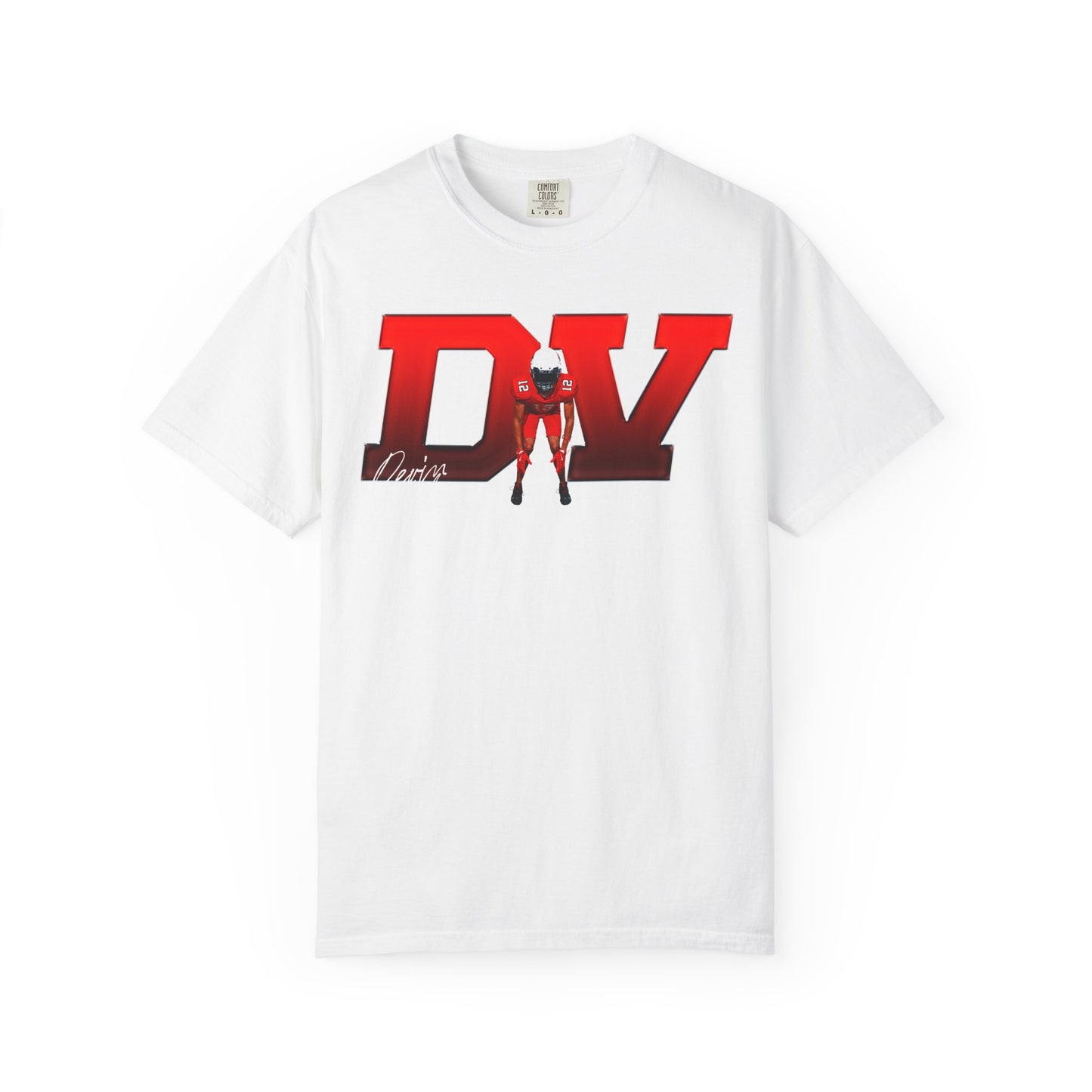 Devin Viola Big Initals Colored Premium Tee