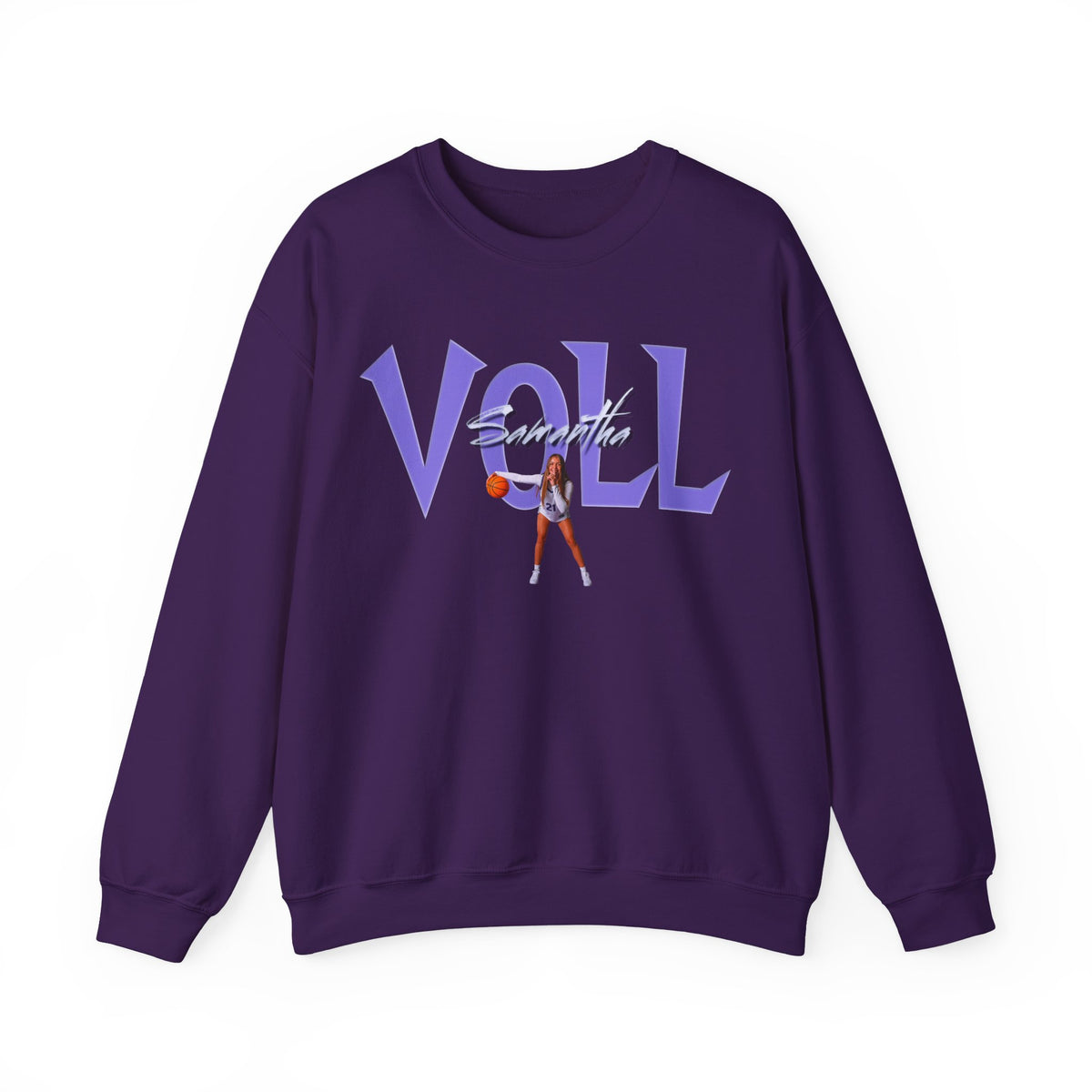 Samantha Voll Big Last Name Crewneck Sweatshirt