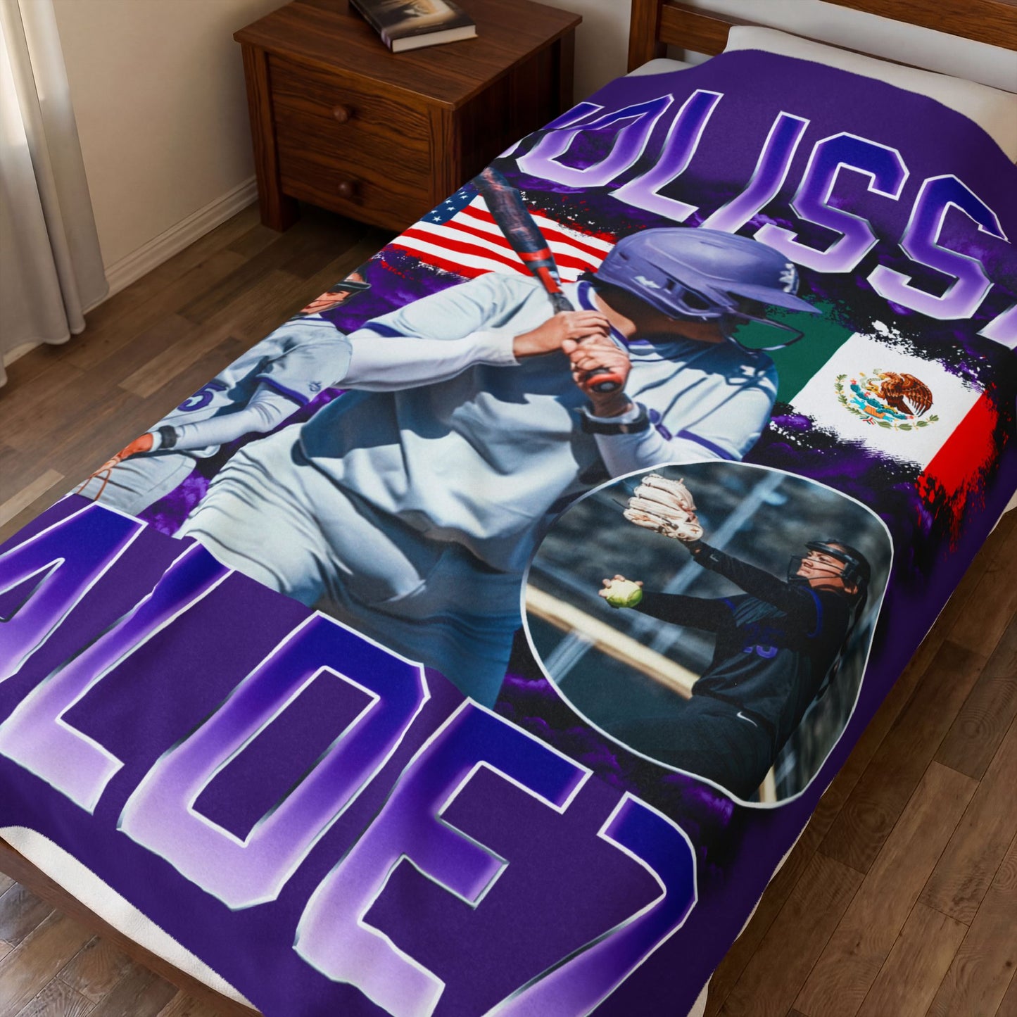 Jolissa Valdez Heritage Pride 60"-80" Plush Blanket