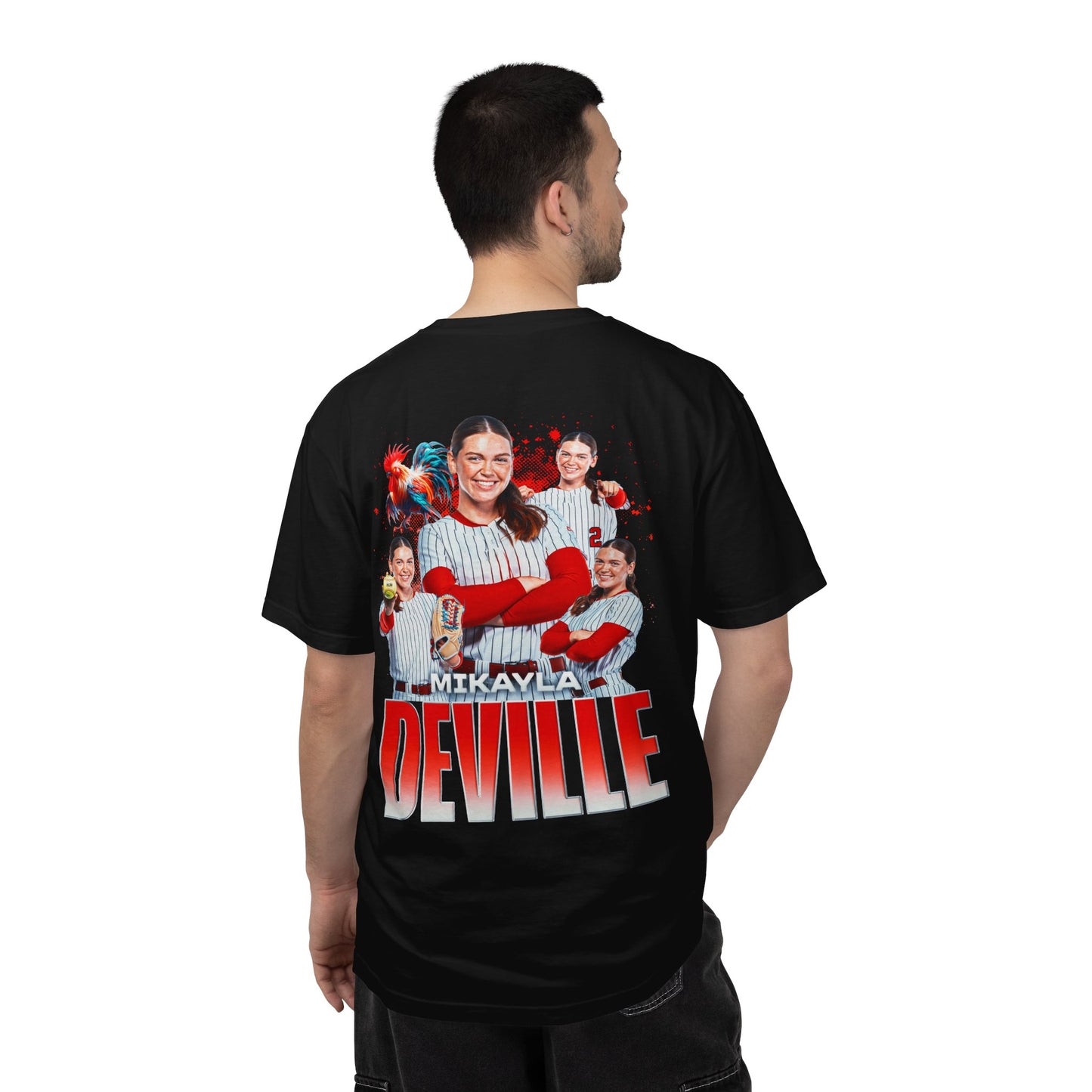 Mikayla Deville Logo Front & Back Premium Tee