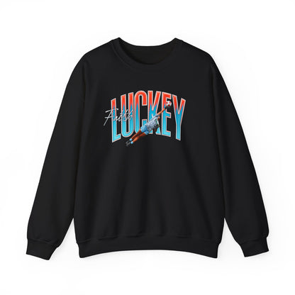 Faith Luckey Big Last Name Crewneck Sweatshirt