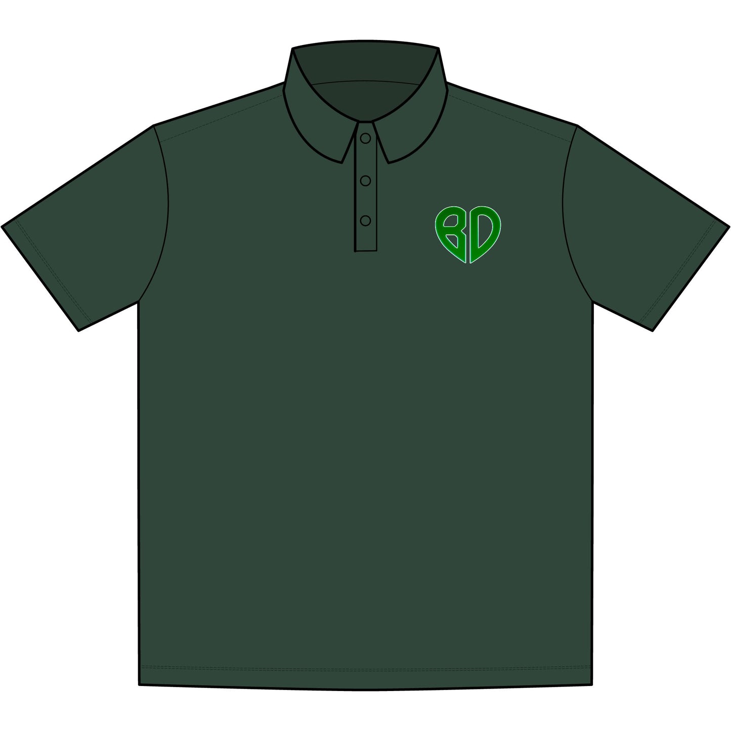 Brianna Davis Logo Men's UV Polo