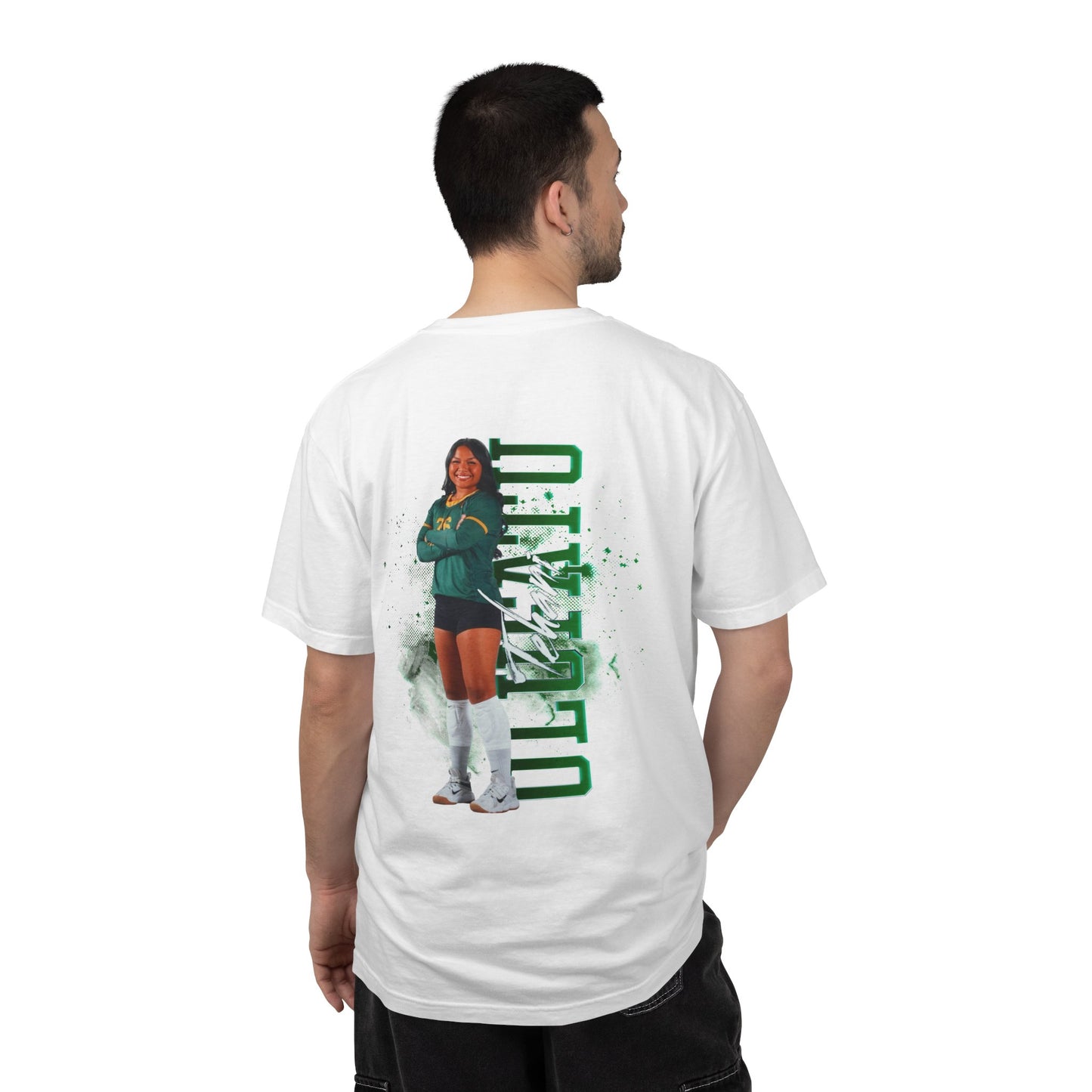 Tehani Ulufatu Logo Front & Back Premium Tee
