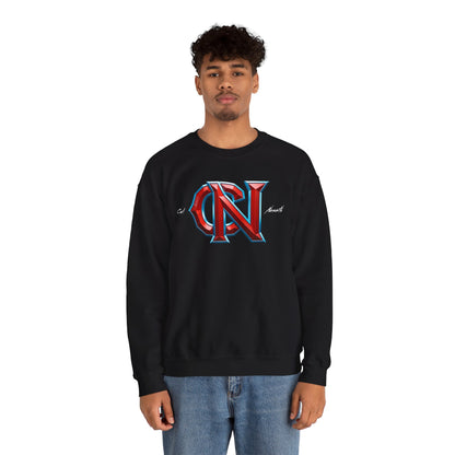 Carl Nesmith Featured Logo Crewneck Sweatshirt