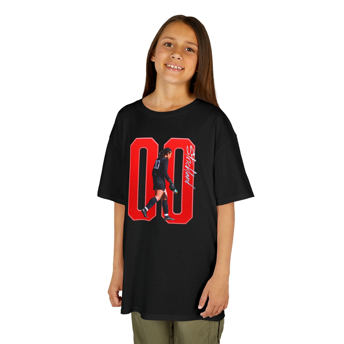 Jaylee Strickland Player Icon Number Kids Tee