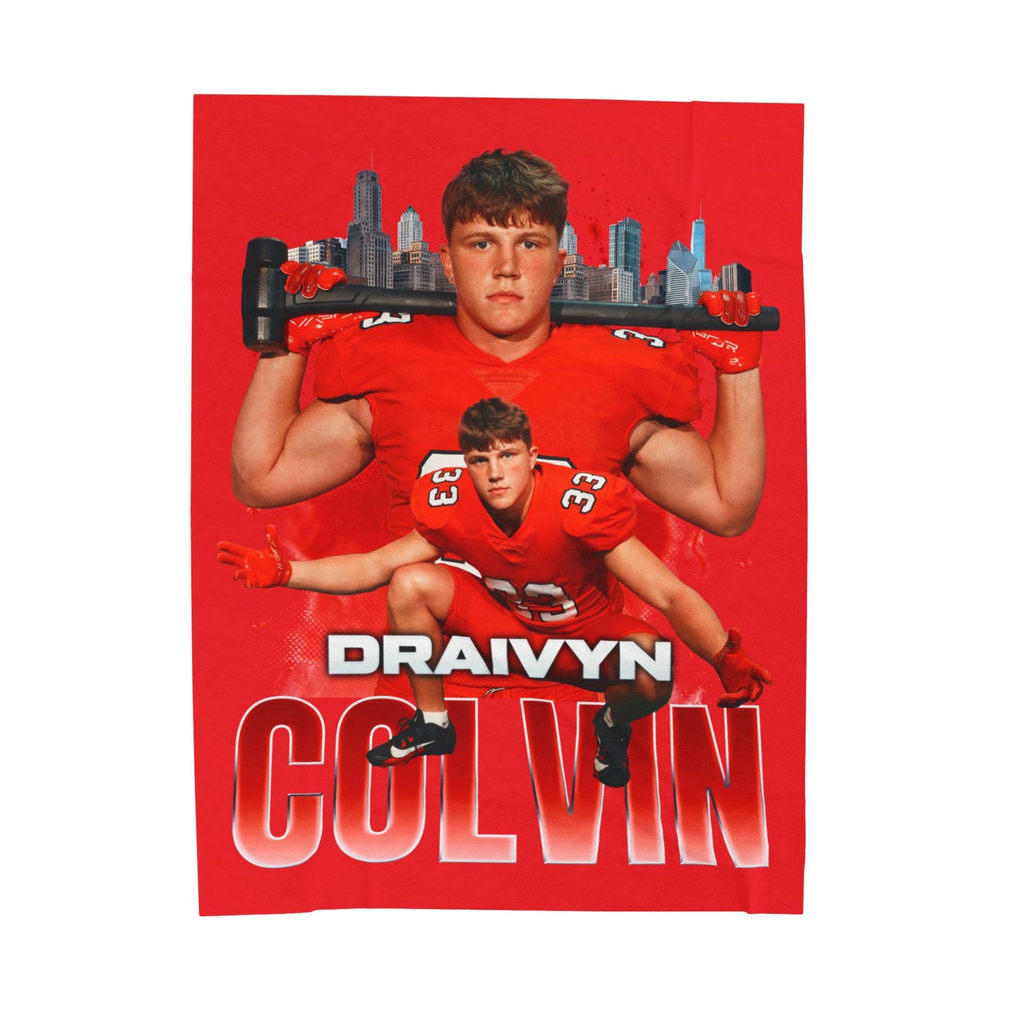 Draivyn Colvin 60"-80" Plush Blanket
