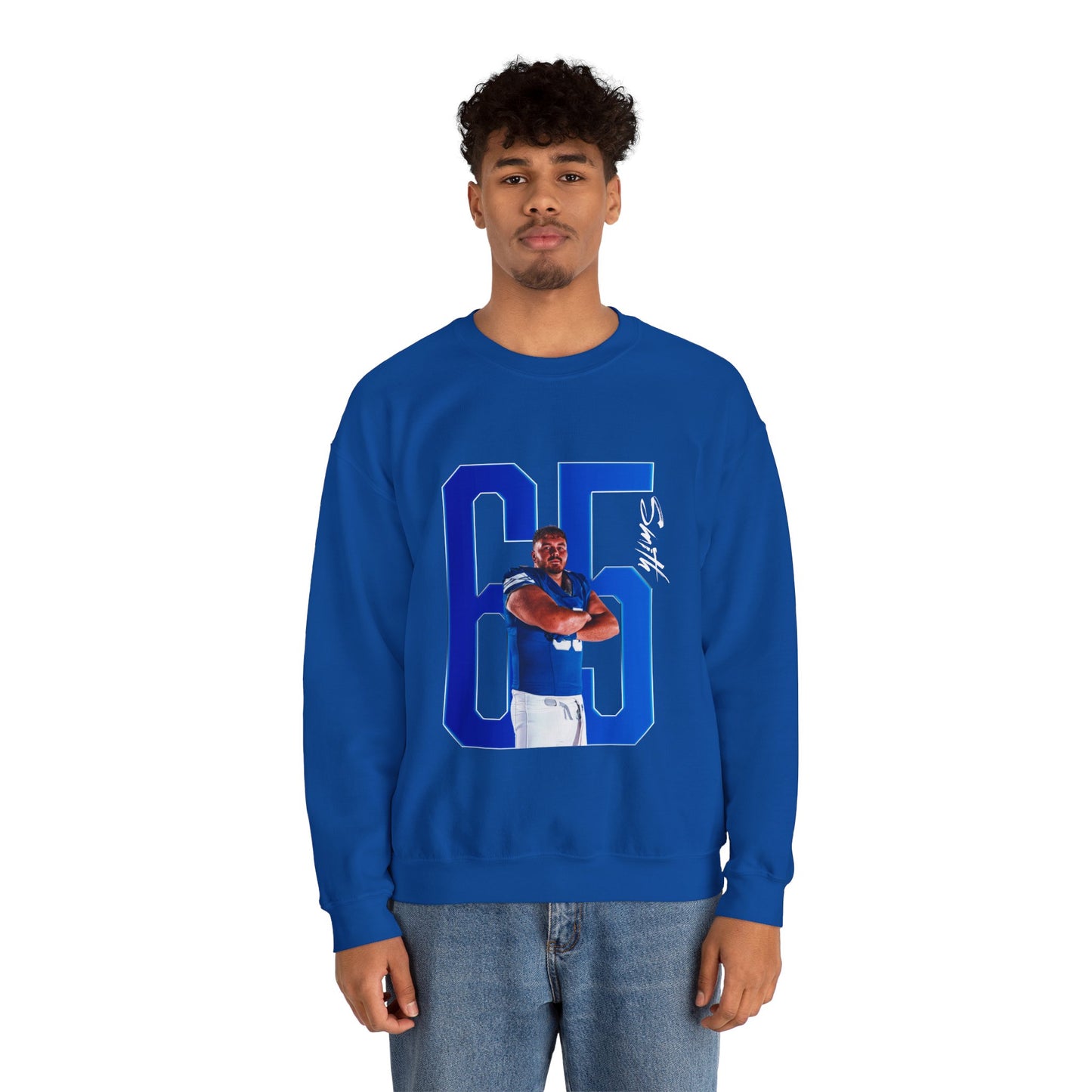 Brennan Smith Player Icon Number Crewneck Sweatshirt