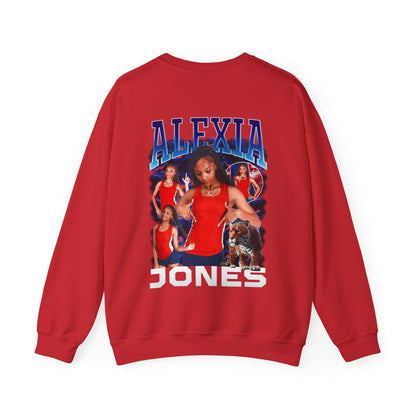 Alexia Jones Logo Front & Back Crewneck