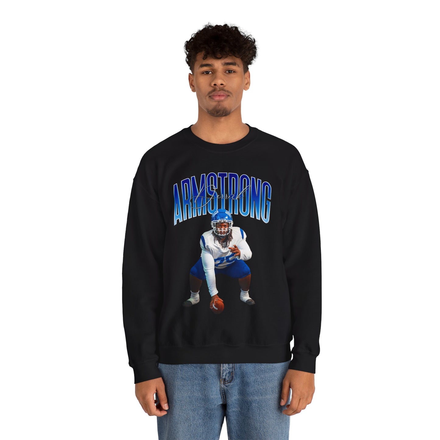 Derrick Armstrong Big Last Name Crewneck Sweatshirt