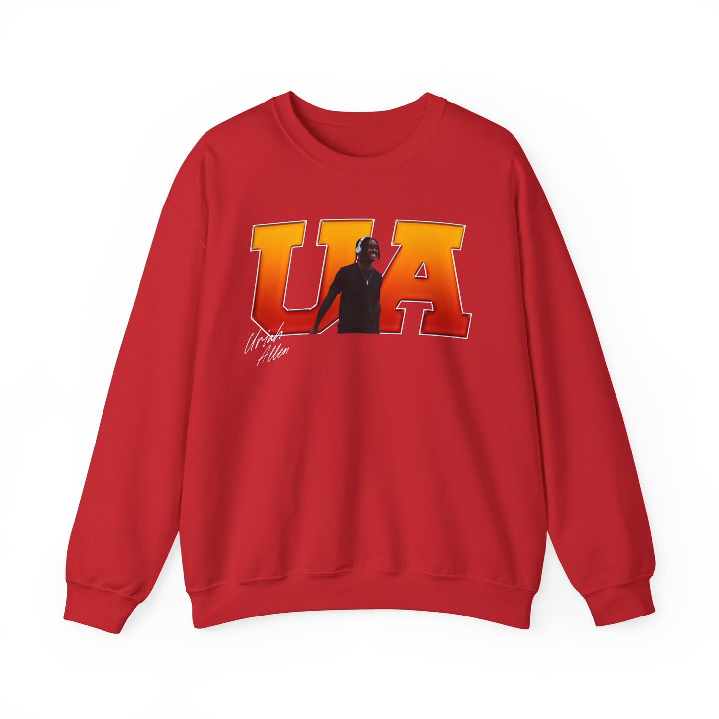 Uriah Allen Big Initials Colored Crewneck Sweatshirt
