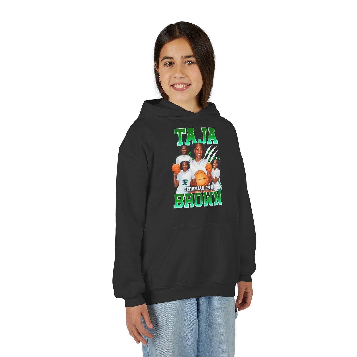 Taja Brown Kids Hoodie