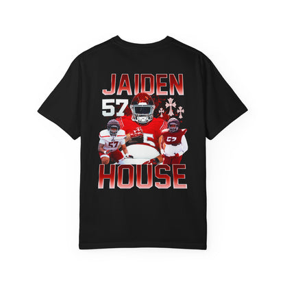 Jaiden House Logo Front & Back Premium Tee