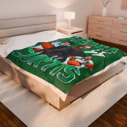 Keiara Curtis 60"-80" Plush Blanket