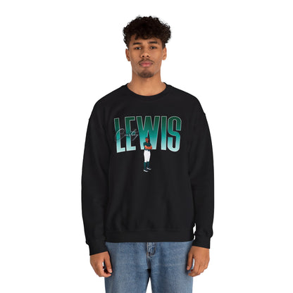 Courtney Lewis Big Last Name Crewneck Sweatshirt