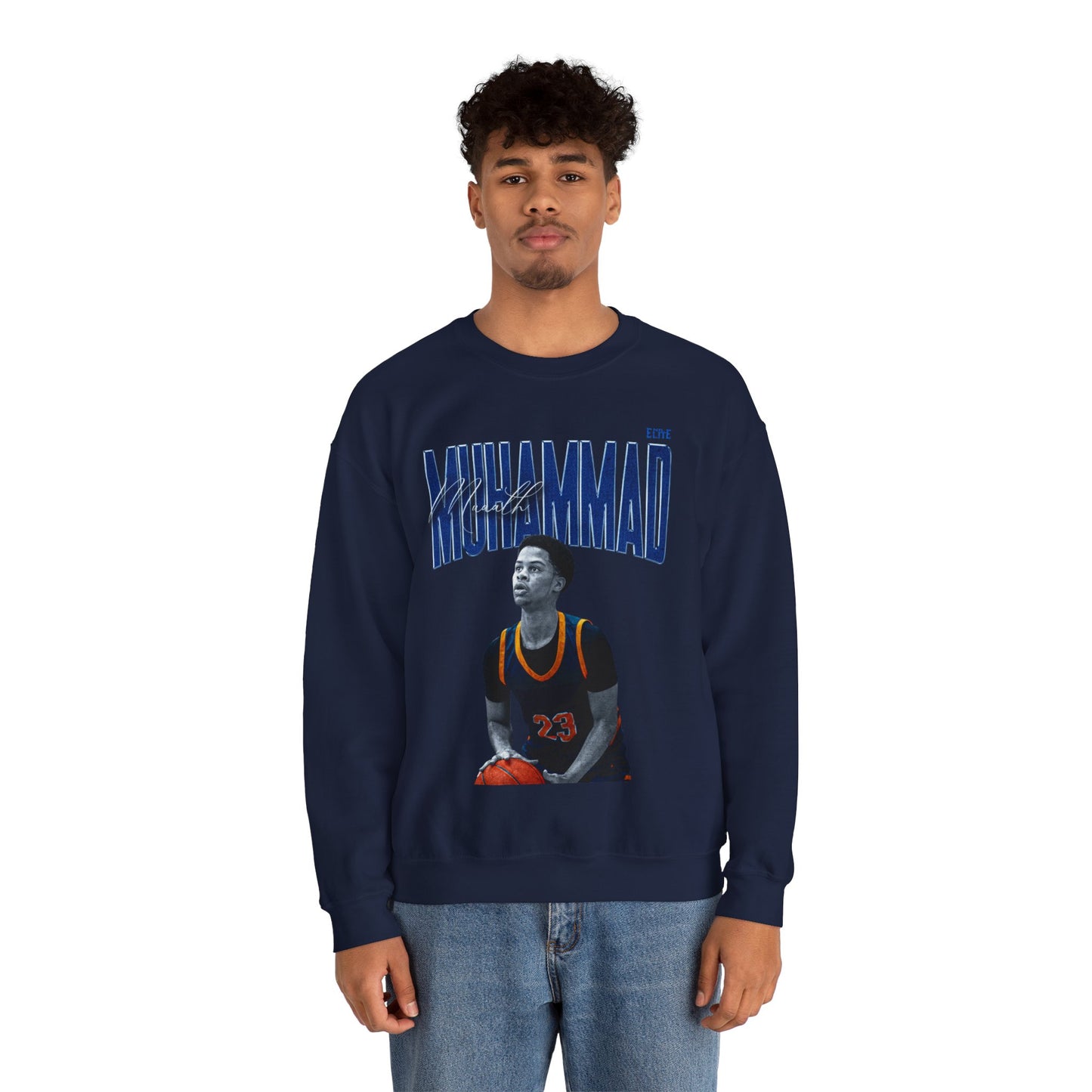 Muaath Muhammad Faded Glory Crewneck Sweatshirt