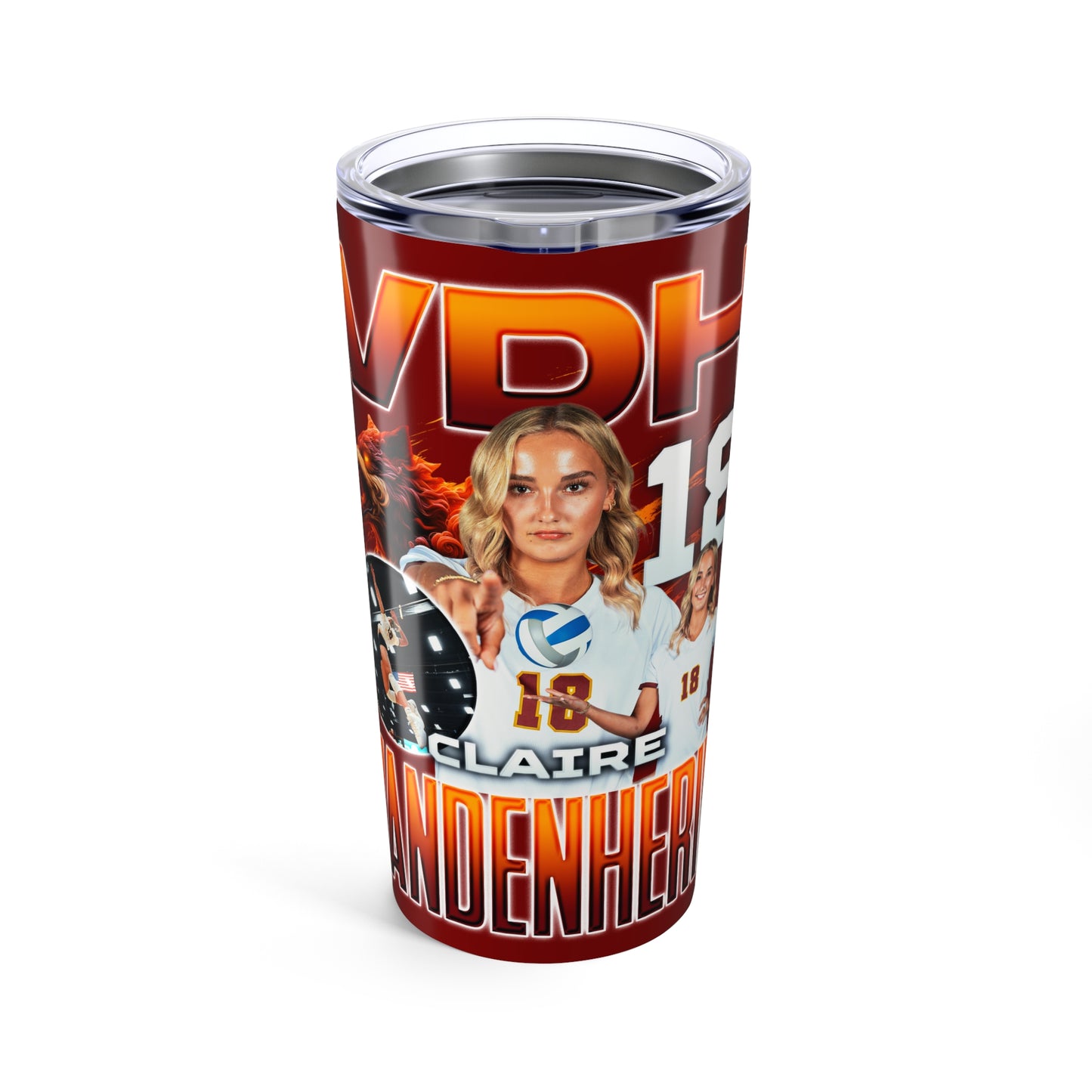 Claire Vandenherik 20oz Tumbler