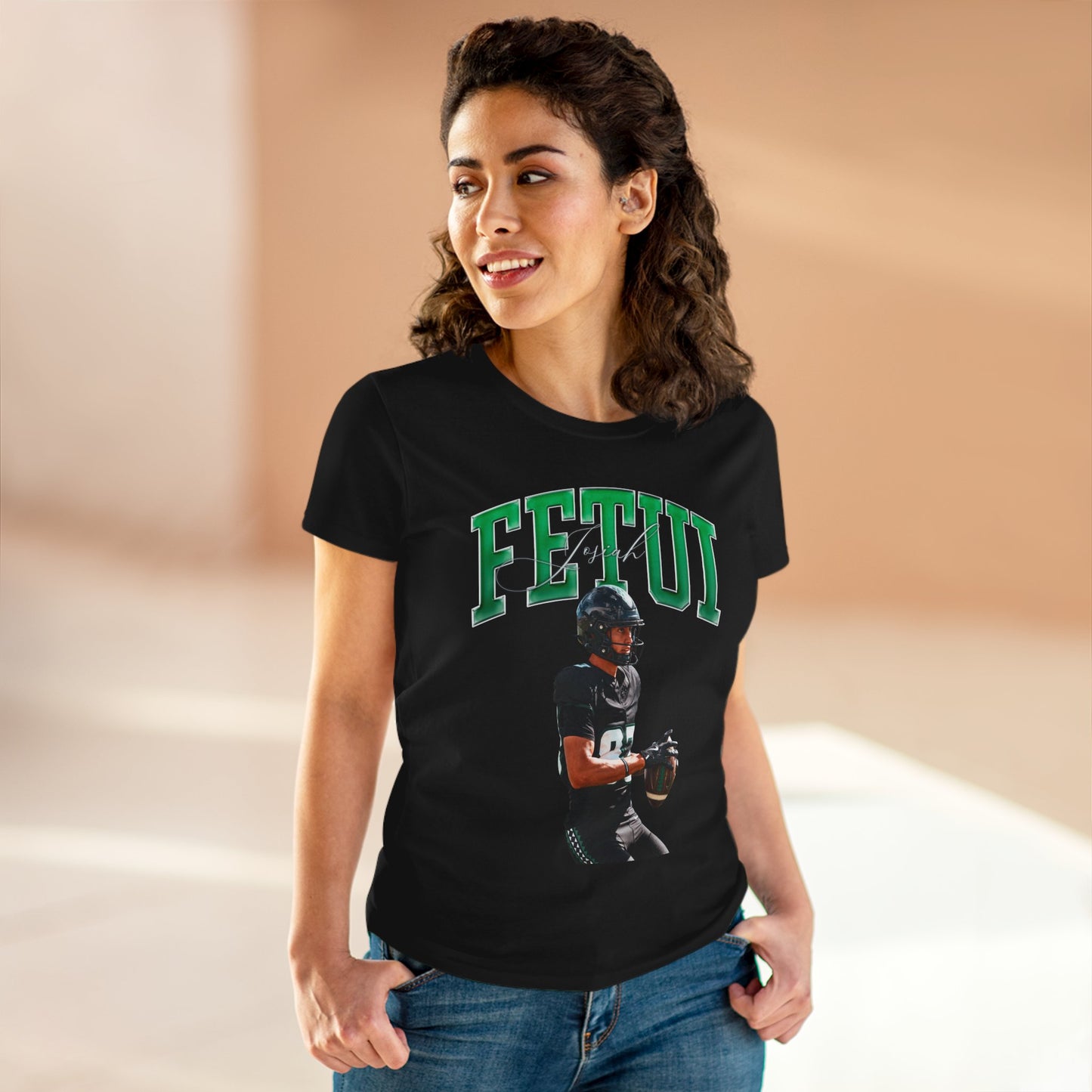 Josiah Fetui Athlete Glory Women's Tee